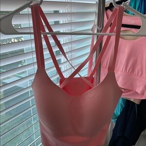 Aerie Pink Strappy Women's Sports Bra